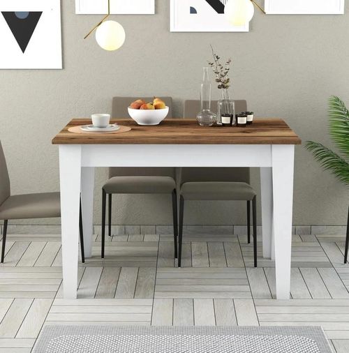 купить Стол Trendy Kiev 511-Nuc, Alb 110x75x72cm в Кишинёве 