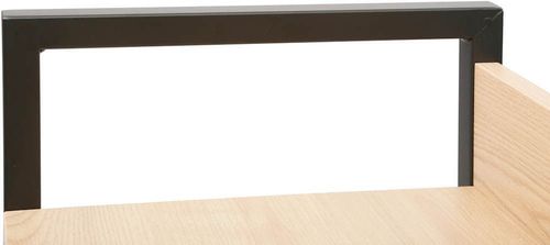 cumpără Raft de birou Deco Alto 5 nivele 70x30x159H Oak/Dark Grey/Black în Chișinău 