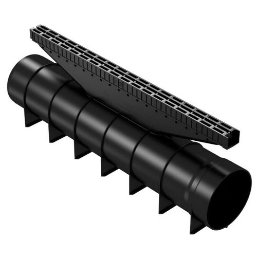 cumpără Trap de duș Axhell 3031014 Ucan set 6un, material PP negru, C250, 540x30x195mm în Chișinău 