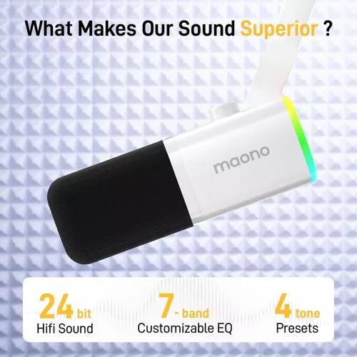 cumpără Microfon pentru PC Maono PD100X White în Chișinău 