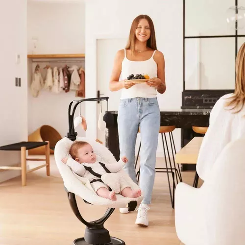 cumpără Leagăn pentru bebeluși Babymoov A055020 Leagan Swoon Motion Evolution Curl White în Chișinău 