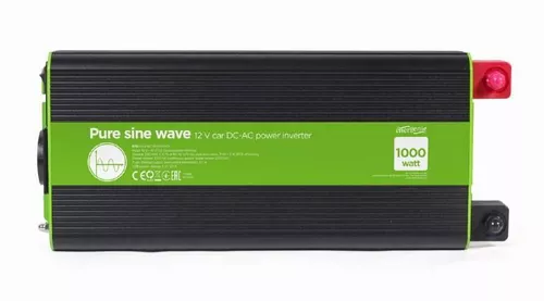 купить Автомобильный инвертор Energenie EG-PWC-PS1000-01, 12 V Pure sine wave car DC-AC power inverter в Кишинёве 