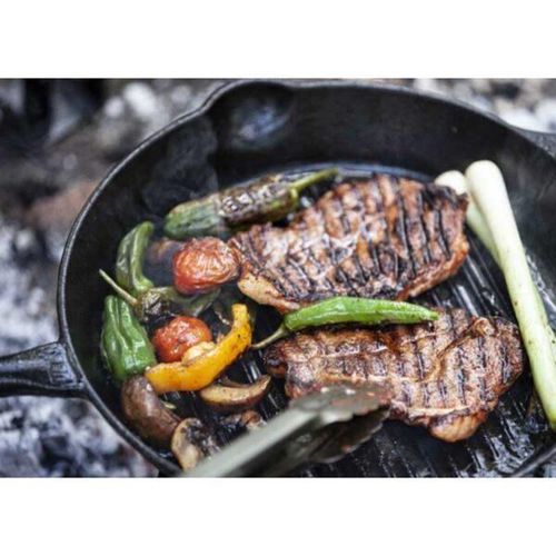 купить Сковорода Petromax Fire Pan Grill 30cm cu maner lung в Кишинёве 