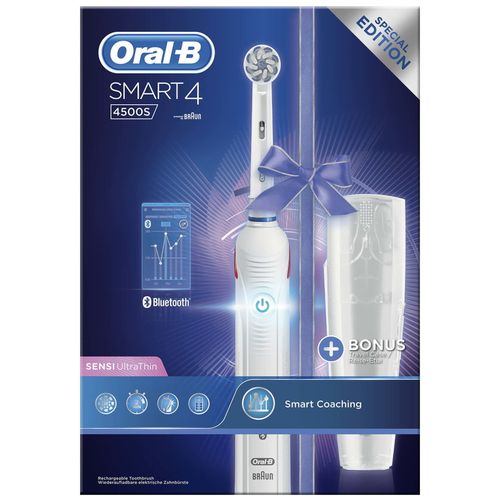 купить Щетка зубная электрическая Oral-B PRO 4500S+TRAVEL CASE в Кишинёве 