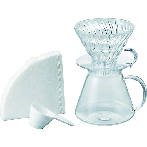 купить Чайник заварочный Hario S-VGBK-02-T V60 Glass Brewing Kit в Кишинёве 