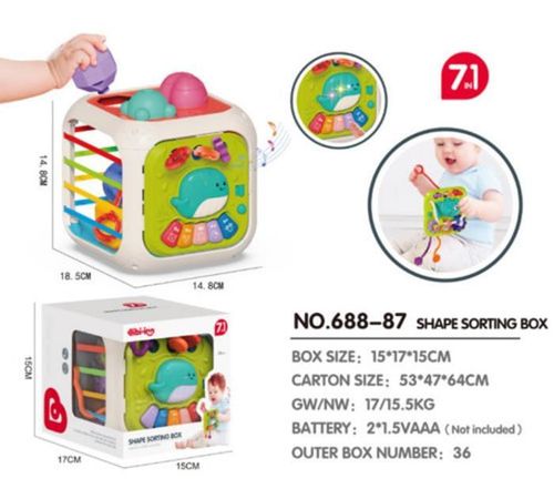 купить Головоломка Bibi-Irn 688-87 Sortator Cub 7in1 в Кишинёве 