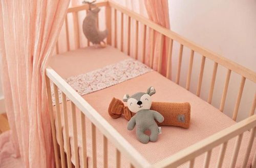 cumpără Set de perne si plapume Jollein 516-522-65310 Paturica Basic Knit Pale Pink, 100x150 cm în Chișinău 