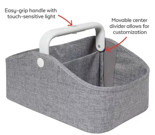 купить Сумка для мам Skip Hop 304300 Органайзер для подгузников с подсветкой Light Up в Кишинёве 