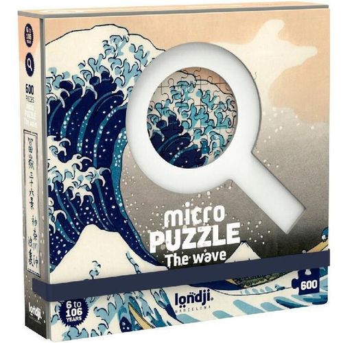 купить Головоломка Londji PZ204 Micropuzzle 600pcs - The wave в Кишинёве 