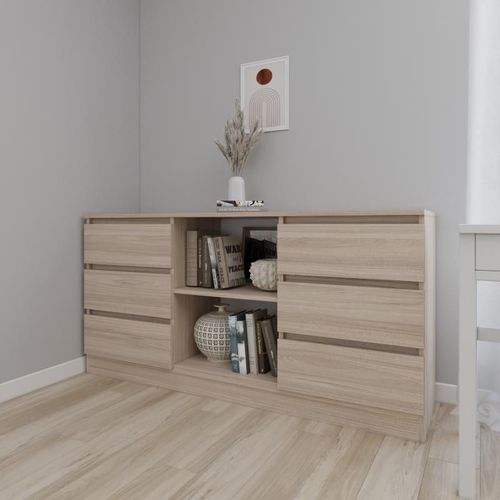 cumpără Comodă Smartex (16142) Т3 120cm Stejar Deschis în Chișinău 