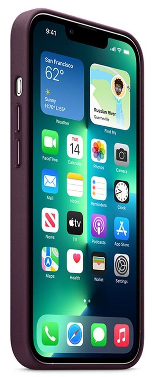 cumpără Husă pentru smartphone Apple iPhone 13 Pro Max Leather Case with MagSafe MM1M3 în Chișinău 