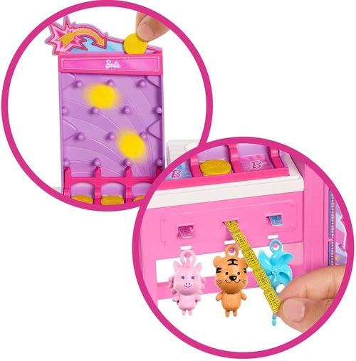 купить Кукла Barbie JFV67 Detectivi pe plajă, păpușa Malibu в Кишинёве 