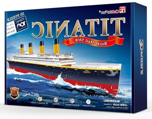 cumpără Set de construcție Cubik Fun T4011h 3D Puzzle Titanic (large) în Chișinău 
