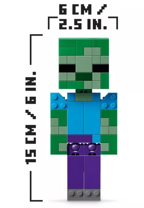 cumpără Set de construcție Lego 21582 Minecraft Chicken Jockey în Chișinău 