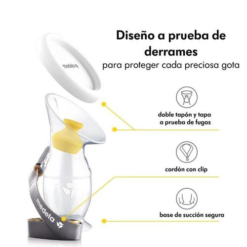cumpără Pompă pentru sân Medela 4201 Colector de lapte din silicon în Chișinău 
