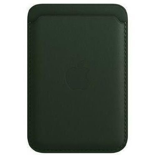 cumpără Husă pentru smartphone Apple iPhone Leather Wallet with MagSafe Sequoia Green MM0X3 în Chișinău 