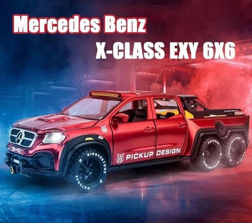 купить Машина Essa M315 1:28 Mercedes-Benz X-Class Exy 6X6 inerție (lumină, sunet) в Кишинёве 