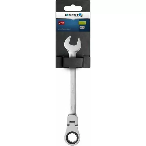 купить Ключ гаечный Hoegert Гаечный ключ с трещоткой 15 мм, 72T HT1R055 в Кишинёве 