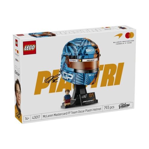 купить Конструктор Lego 43017 Editions Casca McLaren Mastercard F1 Team Oscar Piastri в Кишинёве 