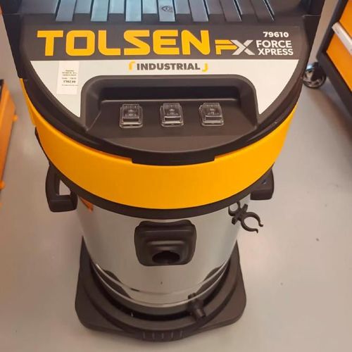 cumpără Aspirator industrial Tolsen Aspirator pentru constructie 3000W 80L 3 motoare (79610) în Chișinău 