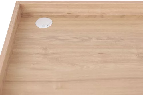 купить Офисный стол Deco Ergon (90x45x81H) Oak/Grey в Кишинёве 