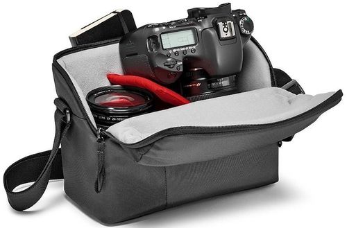 купить Сумка для фото-видео Manfrotto NX Camera Shoulder Bag II Grey в Кишинёве 