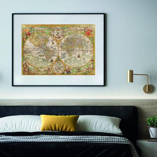 cumpără Puzzle Clementoni Puzzle 2000 HQC ANCIENT MAP (32557) în Chișinău 