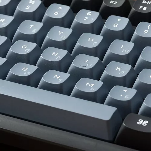 cumpără Tastatura Keychron V3 QMK/VIA Custom Mechanical Keyboard Russian Layout (V3-C3-RU) Frosted Black, 80% TKL layout, Knob, RGB Backlight, Keychron K pro Mechanical Brown Switch, Hot-Swap, USB Type-C, gamer (tastatura/клавиатура) în Chișinău 