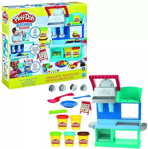 купить Набор для творчества Hasbro F8107 Play-doh Набор Playset Busy Chefs Restaurant в Кишинёве 