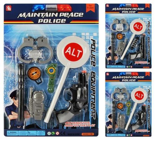 cumpără Complex de joacă pentru copii Essa 01-27-1 Set de poliție cu accesorii pentru copii în Chișinău 
