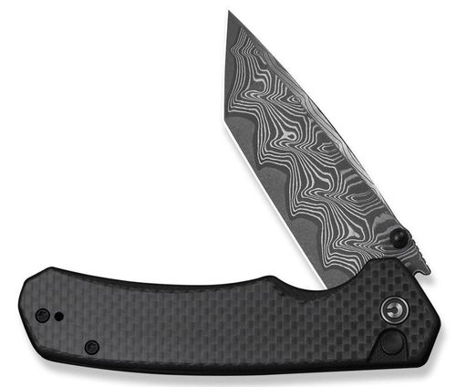 купить Нож походный Civivi C19059C-DS1 Brazen, G10 carbon fiber, Button Lock в Кишинёве 