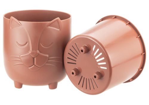 cumpără Ghiveci pentru flori Idea М3074 Basya D115mm, 0.65L, teracota în Chișinău 