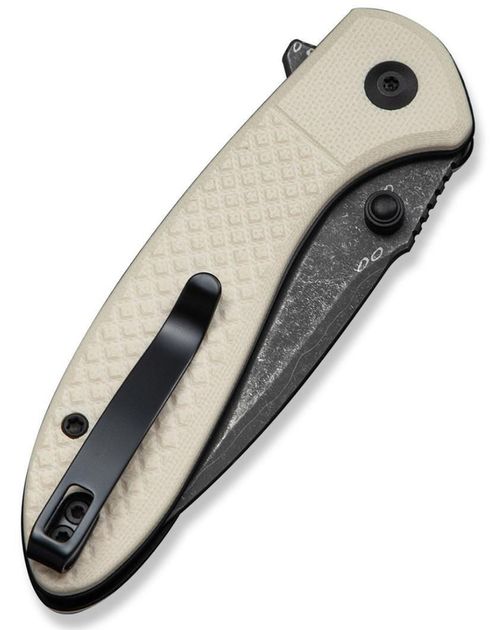 купить Нож походный Civivi C24031-DS1 Faeger, G10 ivoire, Button Lock в Кишинёве 