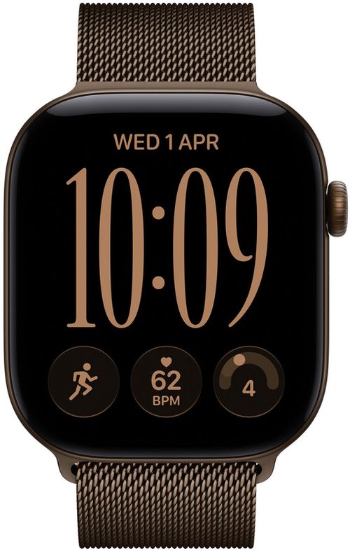 cumpără Ceas inteligent Apple Watch Series 12 GPS 42mm Dark Bronze Aluminium Case with Dark Bronze Milanese Loop MKDC4 în Chișinău 