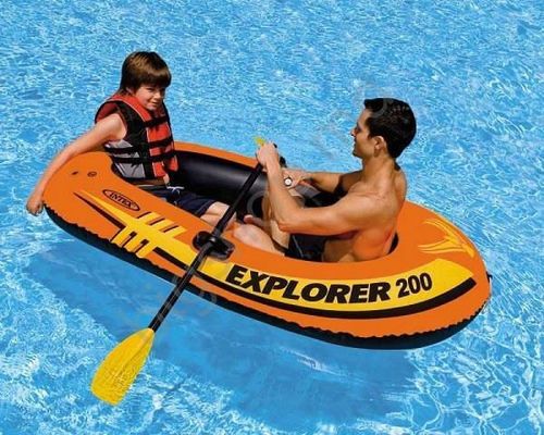 cumpără Echipament sportiv Intex 58330 Barca gonflabila EXPLORER 200, 185x94x41cm în Chișinău 