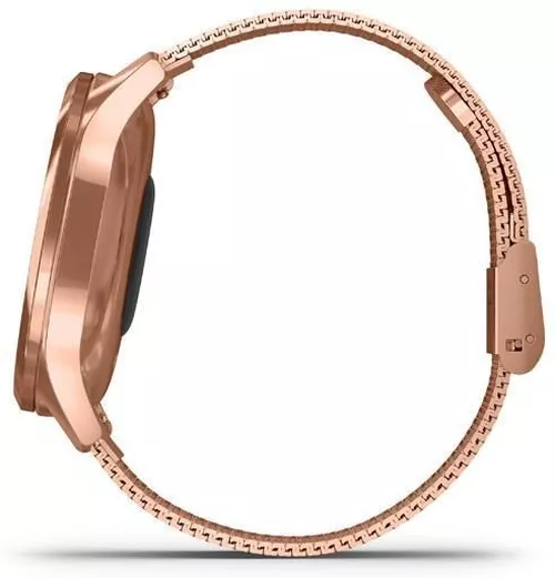 купить Фитнес-трекер Garmin vivomove Luxe, S/E EU, Rose Gold, Milanese в Кишинёве 