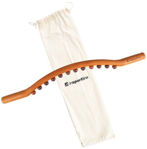 купить Массажер механический inSPORTline 13475 Bara masaj din lemn (12el) 60x3cm IN25271 Jarosa в Кишинёве 