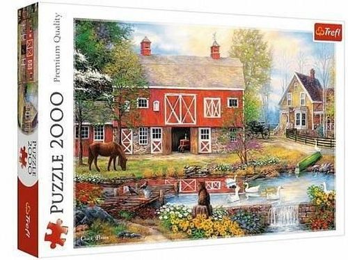 купить Головоломка Trefl 27106 Puzzle 2000 Viata rurala в Кишинёве 