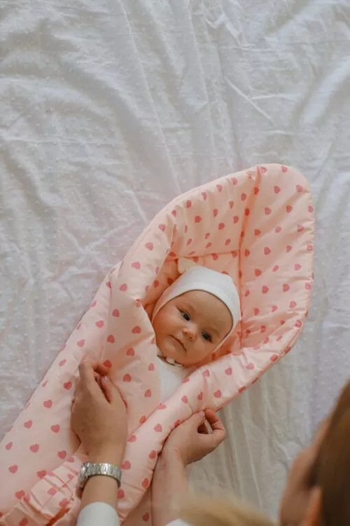 Одеялко-конверт на выписку Special baby (90x90 см) Pink 