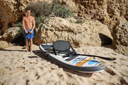 купить Аксессуар для плавания Bestway 65341BW SUP- White Cap 305х84х12cm в Кишинёве 