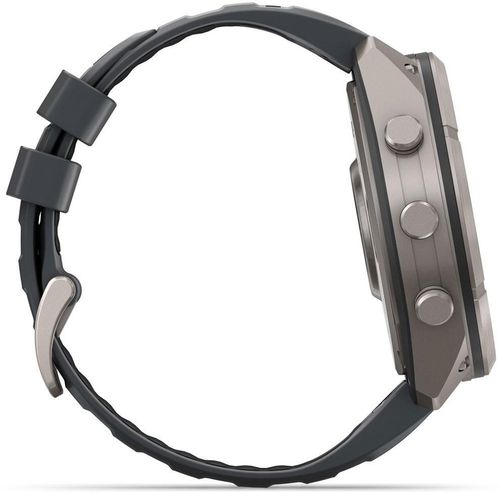 cumpără Ceas inteligent Garmin Fenix 9 Pro, 51mm, Ti w/Gpt/Blk bnd (010-04337-26) în Chișinău 