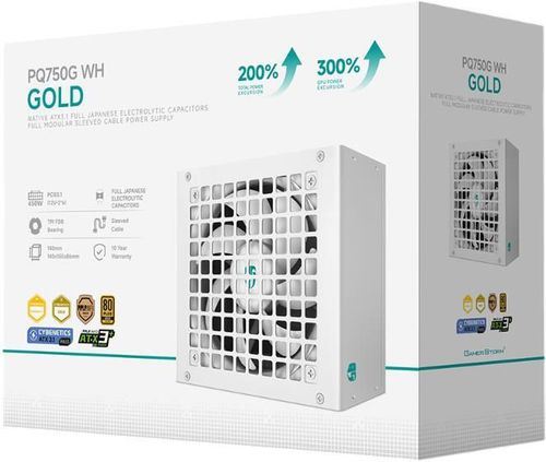 купить Блок питания для ПК Deepcool PQ750G WH, 750W в Кишинёве 