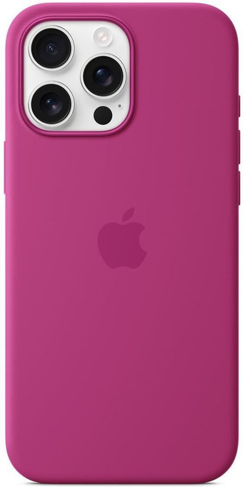 cumpără Husă pentru smartphone Apple iPhone 16 Pro Max Silicone Case with MagSafe Fuchsia MYYX3 în Chișinău 