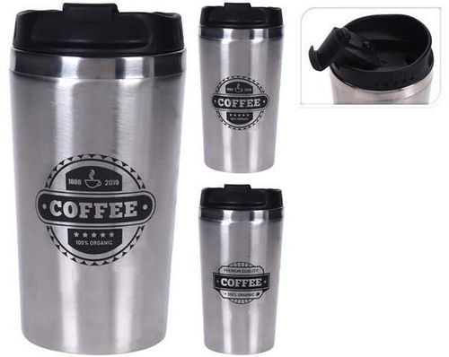 cumpără Cană termos Excellent Houseware 41659 Термостакан 450ml, 20cm Coffee în Chișinău 