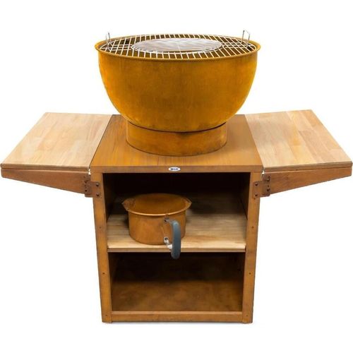 купить Мангал HEAT Outdoor Living Kjok Rust (HBBQ.006R) в Кишинёве 