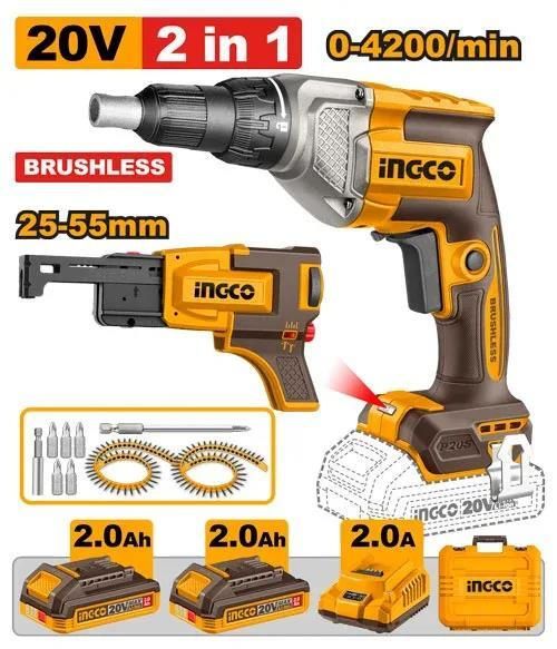 купить Шуруповёрт INGCO CDSLI204268 (53937) в Кишинёве 