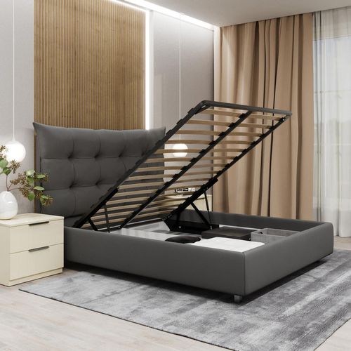 cumpără Pat Bayro Rafinato 1800x2000, подъёмный механизм, ткань кат. III Catania 16 în Chișinău 