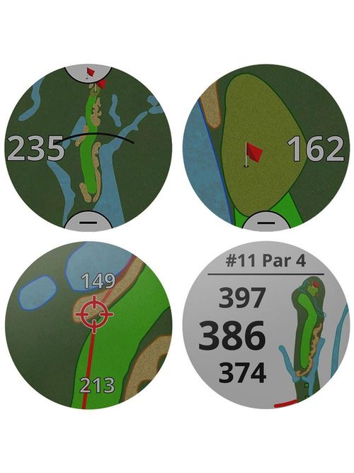 купить Смарт часы Garmin Approach S60, Premium - Black Ceramic Bezel with Black Leather Band в Кишинёве 