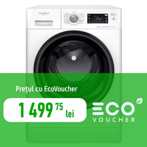 купить Стиральная машина с фронтальной загрузкой Whirlpool FFB8469BVEE в Кишинёве 