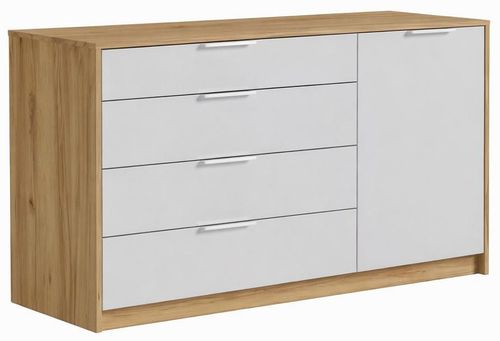 купить Комод MatroLuxe 024440 Aura №3 (Oak Craft Gold) в Кишинёве 